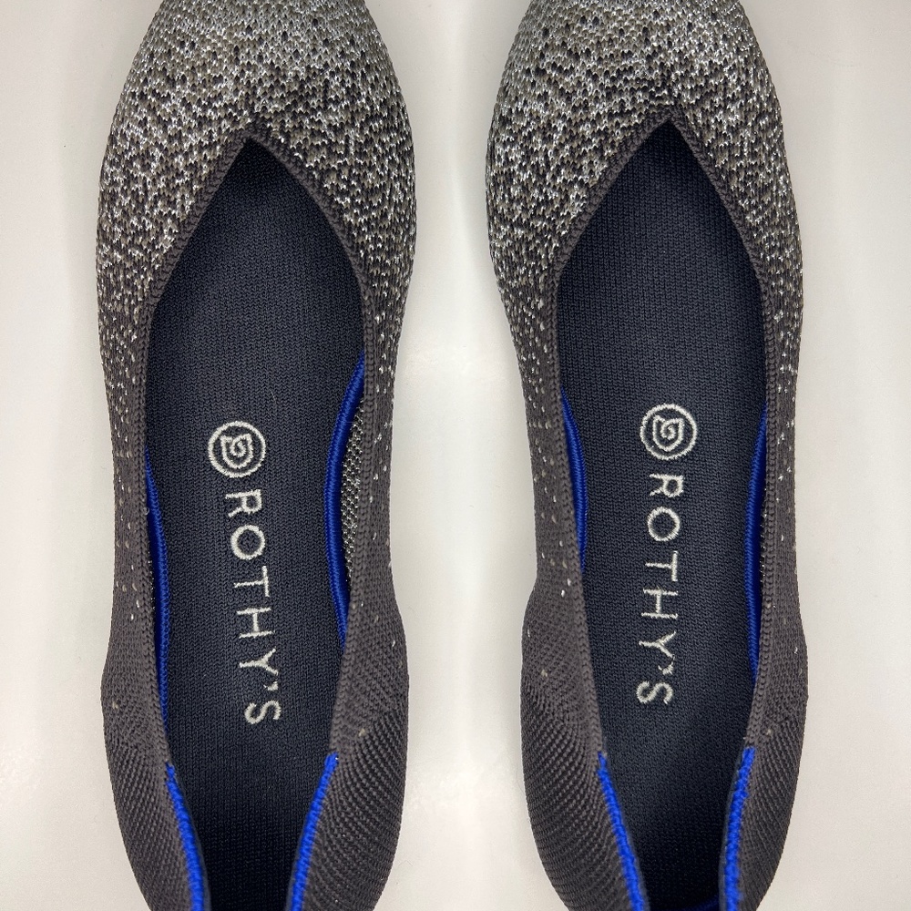 Rothy’s Smoke Metallic 8.5